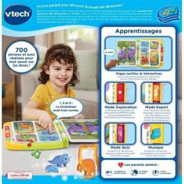 Vtech 3417766192059 El Gran Libro Interactivo de Dinosaurios para Niños y Niñas