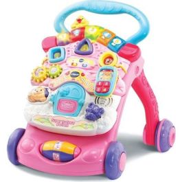 Vtech Súper Trotteur Hablando 2 en 1 Rosado - Andador con Tablero de Actividades Desmontable para Bebés Vtech Súper Trotteur Hablando 2 en 1 Rosado - Andador con Tablero de Actividades Desmontable para Bebés Precio: 62.68999957. SKU: B158QJD3XJ