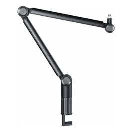 Cherry NGALE BOOM ARM Soporte de Brazo para Micrófono, Base Escritorio, Aluminio, Negro, 3/8 5/8