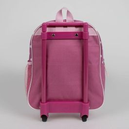 Cerdá Mochila Infantil Trolley Escolar Minnie Rosa 25x28x10 cm para Niños +3 Años