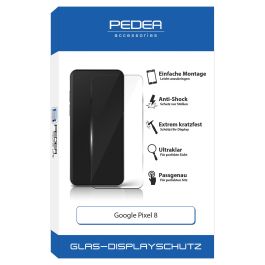 PEDEA 12170004 Protector de pantalla Google Pixel 8 - Resistente a rayones, golpes y con filtro de privacidad (retrato) - Transparente Precio: 17.5000001. SKU: B1BT8S89F9