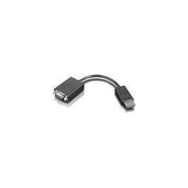 Lenovo Cable Conversor DisplayPort a VGA para Monitor. Soporta 1920x1200 WUXGA, 20 cm. Conexión Sencilla Plug & Play Precio: 28.49999999. SKU: B14L94XYA7