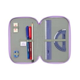 Plumier triple 37 pcs unicorn academy 12,5x19,5x5,5 cm Plumier triple 37 pcs unicorn academy 12,5x19,5x5,5 cm