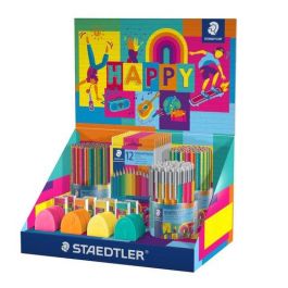 Lapiz Staedtler Gama Happy Line Surtido Expositor De 182 72X Lapices 118 Happy 48X Lapices 119 Happy 36X Portaminas Graphite 777 Happy 10X Lapices 146C Happy 8X Gomas 526 B20 Happy 8X Afilalapices 512 Ps2 Happy Precio: 260.58999956. SKU: B133QWSKVZ