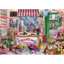 Ravensburger Rompecabezas Adultos 1000 Piezas La Floristería - 12001727, Puzzle Calidad Premium desde 14 años