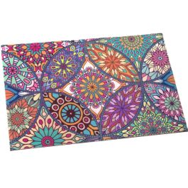 Felpudo Alexandra House Living Multicolor 60 x 1 x 40 cm Mandala