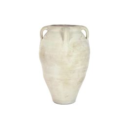 DKD Home Decor Ánfora Mediterránea Colección Jerba de Terracota Artesanal y Hecha a Mano, 4 Asas, Boca 30 cm, 57x57x93 cm Precio: 310.4999997. SKU: B1FCY49YBE