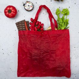 Entre Temps Bolsa Compra Plegable Con Estuche Entre Temps Azul Rojo Ideal Para Bolso