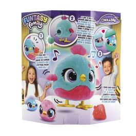Diset Funtasy Family Chick-A-Boo Peluche Interactivo Mamá Gallina Incuba Huevos, Pollitos, Sonidos. Incluye 2 Huevos y 2 Pollitos. Edad 3+