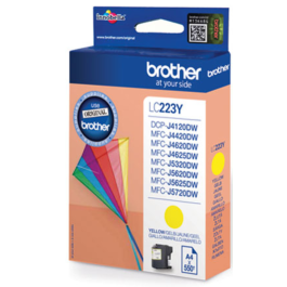 Brother Lc-223Cbp Tinta Original Amarilla 550 Páginas para DCP-4120DW, MFC-J4420DW, MFC-J4620DW, MFC-J5320DW Precio: 15.94999978. SKU: S0201419