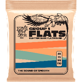 Ernie Ball Cuerdas Bajo Eléctrico Entorchado Plano Group I 55-110 Precio: 56.50000015. SKU: B17EQ5ARA6