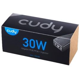 Cudy POE200 Inyector PoE+ Gigabit 30W IEEE 802.3af/at Negro