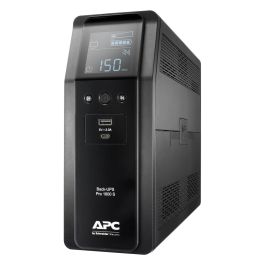APC BR1600SI Sistema de Alimentación Ininterrumpida (UPS) Línea Interactiva 1,6 kVA 960 W 8 Salidas AC