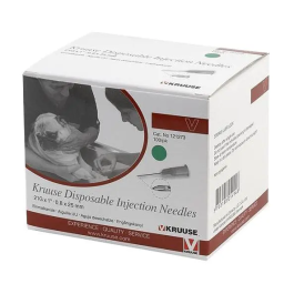 Kruuse Aguja Desechable 0,8x25 mm 21 gr Verde 100Ud Precio: 4.88999962. SKU: B16XB65ATH