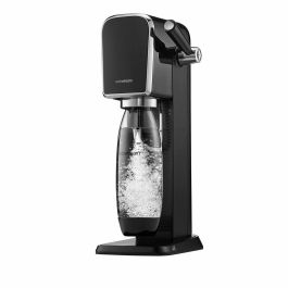 SodaStream Art Noir Máquina para hacer Soda Negra Acero con Botella de 1L y Cargador de 60L de Plástico sin BPA Precio: 111.4999996. SKU: B133JMFA55