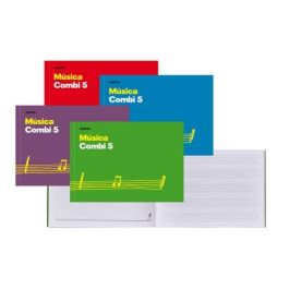 Bloc De Musica Additio Combi 5 Pentagramas 24X17 Y Hojas Microperforadas Apdo. Precio: 2.49999984. SKU: B1G6CCW6N2