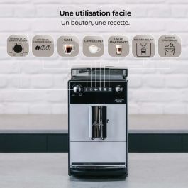 Cafetera automática - MELITTA - Latticia OT F300-101 - Plata Cafetera automática - MELITTA - Latticia OT F300-101 - Plata