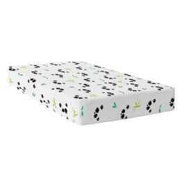 Sábana Bajera Ajustable HappyFriday Multicolor 90 x 200 x 32 cm Oso Panda Precio: 27.50000033. SKU: B1H28FC5G2