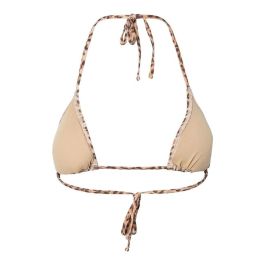 Bikini Pieces Pcbaomi Triangle Top Bc Leo Beige Leopardo XS