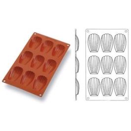 MATFER OVIFLEX Molde para Magdalenas, Silicona Alimentaria, 9 Unidades, 6.8 x 4 x 1.8 cm, GN 1/3, -50ºC a +250ºC Precio: 36.3968. SKU: B18QHFPV22
