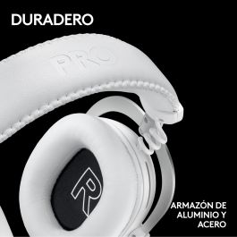 Logitech Auriculares Gaming G Pro X con micrófono cardioide, drivers Graphene 50 mm y tecnología LIGHTSPEED Logitech Auriculares Gaming G Pro X con micrófono cardioide, drivers Graphene 50 mm y tecnología LIGHTSPEED