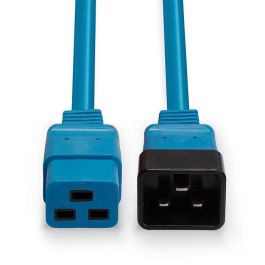 Lindy 3m IEC C19 to C20 Extension Cable, Blue Lindy 3m IEC C19 to C20 Extension Cable, Blue