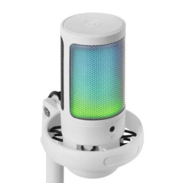 Mars Gaming Mmicsew Micrófono de Estudio Profesional ARGB, Cardioide, Ultra Alta Definición 196kHz 24 Bits, USB/USB-C, Compatible con Windows y Mac