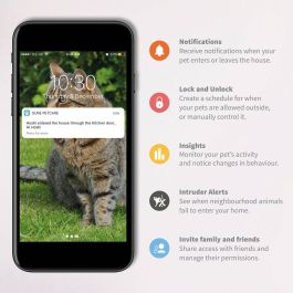 Sureflap Hub Connect para Productos Sure Petcare y Aplicación, Blanco, para Gatos y Perros