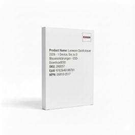 Lexware Quicksteuer 2026 - 1 Device, hasta 3 Declaraciones de Impuestos - ESD-Download Precio: 28.78999948. SKU: B18JL5KYSW