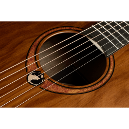 LAG Guitarra Acústica Travel Sauvage Natural Satinado Brankowood Eucalipto 600mm
