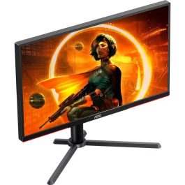 AOC Q27G3XMN Monitor Gaming 27 Pulgadas QHD MiniLED 180Hz 1ms Altura Regulable 2 HDMI 1 DP Adaptive Sync Negro