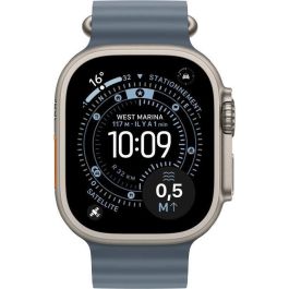Apple MEWH4QFA Watch Ultra 3 GPS + Cellular - 49 mm - Caja de titanio natural - Correa Anchor Blue OceanBand