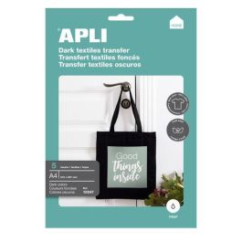 Papel Inkjet Transfer Apli A4 5H Para Algodon Oscuro Precio: 19.79000012. SKU: BIX10247