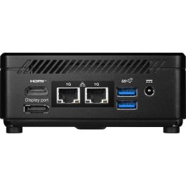 MSI Barebone Cubi N Adl-047Bes. Negro. Intel Processor N100. Intel Uhd. sin So. MSI Barebone Cubi N Adl-047Bes. Negro. Intel Processor N100. Intel Uhd. sin So.