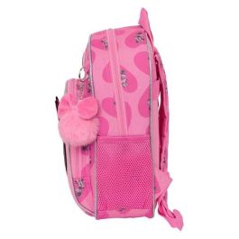 Mochila Escolar Minnie Mouse Loving Rosa 28 x 34 x 10 cm