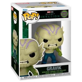 Funko Figura POP Marvel Secret Invasion Gravik Vinilo 9cm Caja Regalo