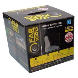 Fartools Cepillo de láminas para renovador Ø 120 mm, Diámetro 20 mm, Espesor 100 mm para lijado de superficies planas