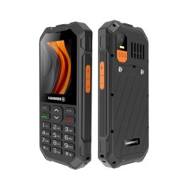 Hammer Teléfono Móvil Rugerizado HAMMER 6 LTE Pantalla 2.4" Resistencia Militar MIL-STD 810H IP68 Batería 2500 mAh