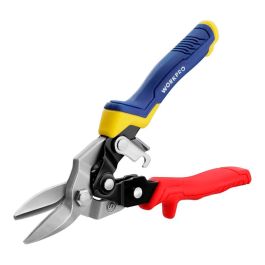 Workpro Tijera para Chapa CR-V 200 mm, Corte Recto, Acero Forjado 60CR-V, Calibre 18 (1.2 mm) Acero Frío / 22 (0.7 mm) Inoxidable Workpro Tijera para Chapa CR-V 200 mm, Corte Recto, Acero Forjado 60CR-V, Calibre 18 (1.2 mm) Acero Frío / 22 (0.7 mm) Inoxidable Precio: 9.5900002. SKU: B19T345N3D