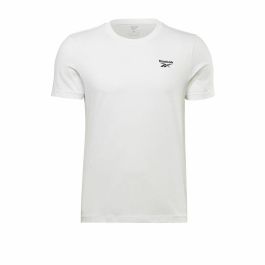Camiseta de Manga Corta Hombre Reebok Identity Left Chest Logo Blanco Precio: 24.1395. SKU: B1EZ5XKEB4