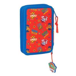 Safta Plumier Escolar 2 Compartimentos Paw Patrol Cool, 29 Piezas Pequeño, 195x125x40 mm