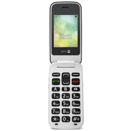 Doro 2424 Teléfono Móvil Concha graphite, Pantalla 2.4", Cámara 3 MP, Bluetooth, Batería 800 mAh, Gris/Plata
