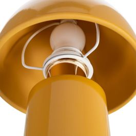 Lámpara Mesa Mostaza Cerámica 17,50 X 17,50 X 30,50 cm