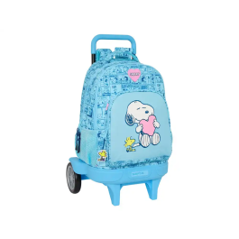 Mochila Escolar Snoopy Love Azul 33 x 45 x 22 cm Precio: 39.49999988. SKU: B1AM7MGWGE