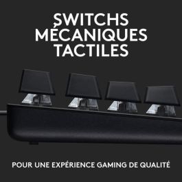 Logitech G - El teclado de juego mecánico G413 es grande - Aluminio negro Logitech G - El teclado de juego mecánico G413 es grande - Aluminio negro