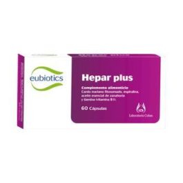 Eubiotics Hepar Plus 60 Cápsulas para Función Hepática y Digestiva con Cardo Mariano Precio: 27.5. SKU: B1AYZ9CNR7