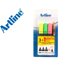 Artline Rotulador Fluorescente EK-660 Blister 3 Unidades + Bolígrafo Serie 7000 Color Surtido Precio: 3.58999982. SKU: B1HAMC85AN