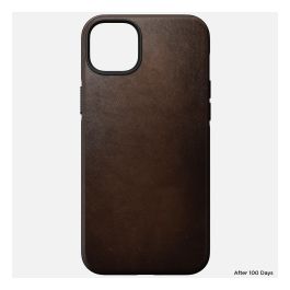 Nomad Funda Modern Leather Case para iPhone 14 Plus Rustic Brown