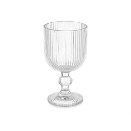 Copa Transparente Rayas 260ml Vivalto - Vidrio 8x14.4x8cm (24 Unidades) Copa Transparente Rayas 260ml Vivalto - Vidrio 8x14.4x8cm (24 Unidades)