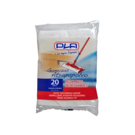 Pla Recambio Mopa Atrapapolvo Desechable Grande 40x30 cm Bolsa 20 Unidades Precio: 1.79000019. SKU: S4603483